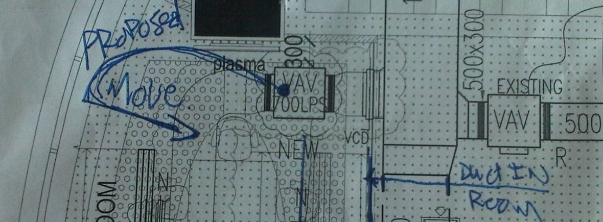 changes to works being refurbished